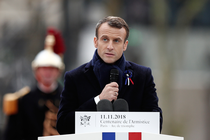 Test your French Comprehension with Président Macron Armistice Speech