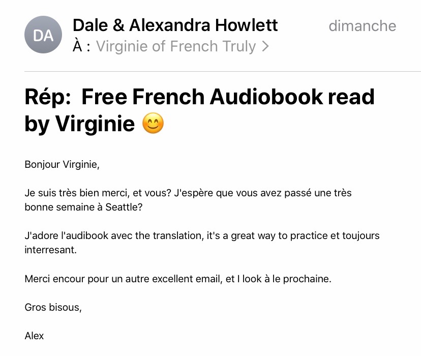 French audiobook